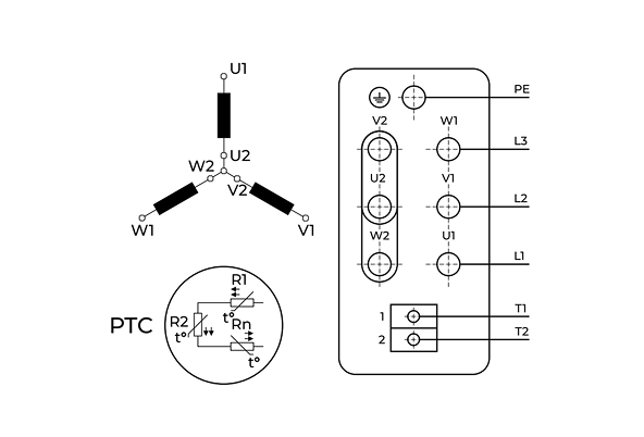 Схема подключения звезда