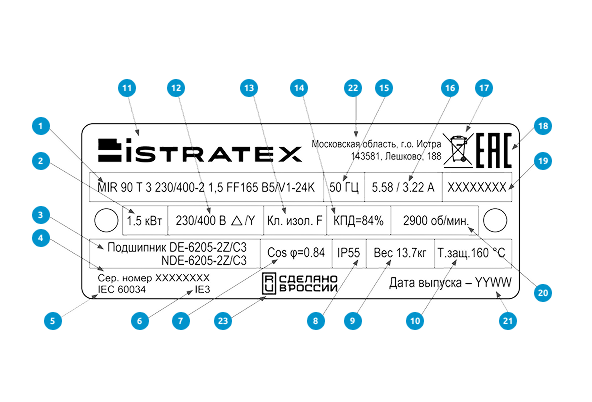 Условное типовое обозначение