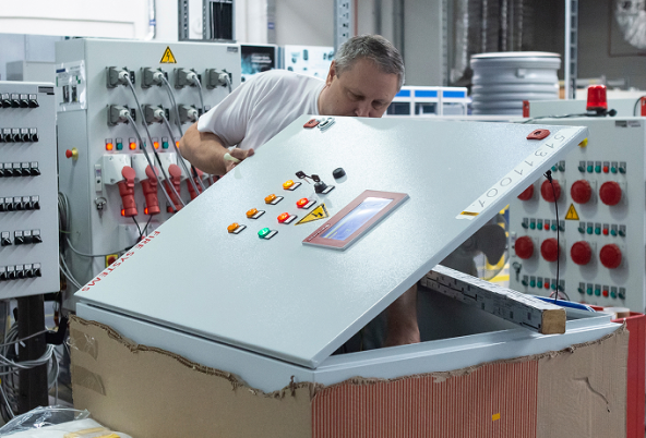 Сборка шкафа управления